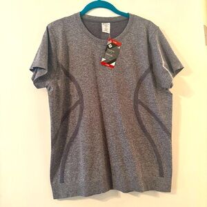NWT Moisture Wick Gray Active Tee XL